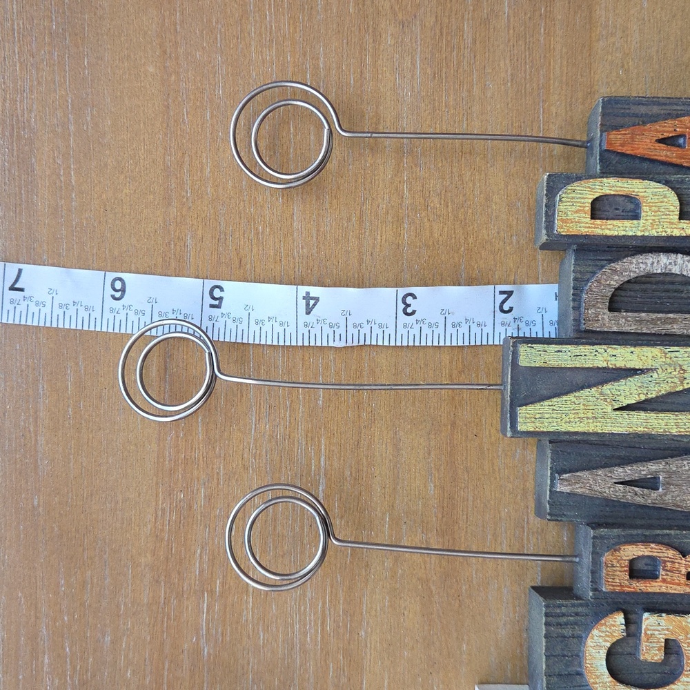 Grandpa Photo Holder with Multicolor Letters - Picture 10 of 10